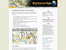 Tablet Screenshot of maptoaster.com